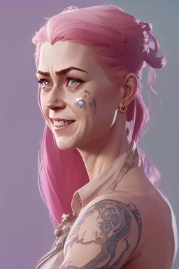 Portrait of happy smiling amy adams, nicole kidman, 8k resolution concept art portrait by Greg Rutkowski, Artgerm, WLOP, Alphonse Mucha dynamic lighting hyperdetailed intricately detailed Splash art trending on Artstation triadic colors Unreal Engine 5 volumetric lighting Splash art fantasy"