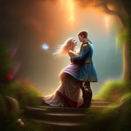 romantic fantasy spray painting, spray can