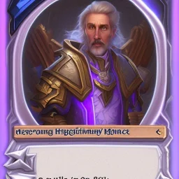 hearthstone card game hyper realistic character warlock