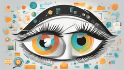 An eye-catching image that creatively represents digital marketing, combining digital assets with professionalism, making it the perfect fit for the article.