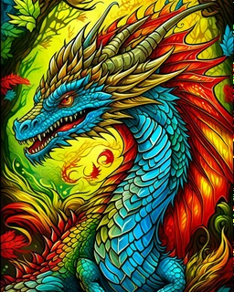 dragon ,adult book cover