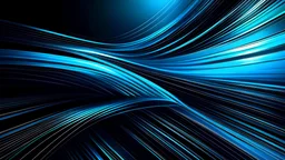 Blue abstract fast moving lines vector background illustration