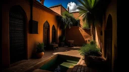 Art print of Riad Taroudant