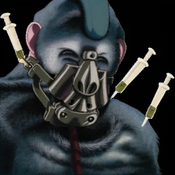 Ape earing Bane mask