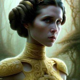 Princess leia goddess, perfect face, fantasy, beautiful face, gorgeous, intricate, dramatic lighting, emotionally evoking symbolic metaphor, highly detailed, photorealistic, artstation, concept art, smooth, sharp focus, art by albert aublet and krenz cushart, tomasz alen kopera, peter mohrbacher, and alphonse mucha, sharp focus, emitting diodes, smoke, artillery, sparks, racks, system unit, motherboard, by pascal blanche rutkowski repin artstation hyperrealism painting concept art of detailed ch