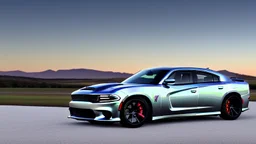 Luxury Dodge Charger SRT-8 Full Tuning , Photorealistic, 4K, Ultra Detailed, Front Quarter View