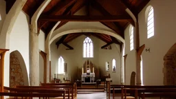 medieval church interior