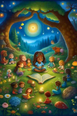 So, little learners, come gather 'round, In this enchanted land, knowledge is found.