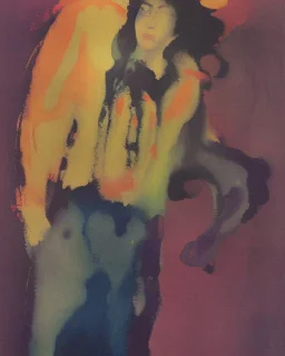 cyber gunslinger by Helen Frankenthaler