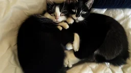 sleeping cats