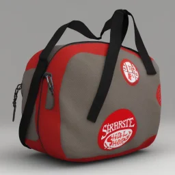 Sports bag for junk food fans