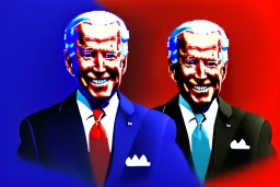 Painting of Messiah who is Joe Biden