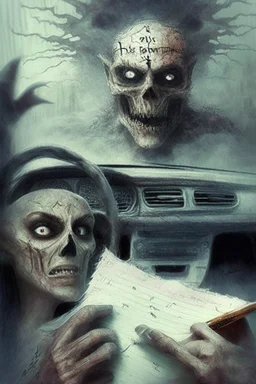 Souls of the damned interfering with my written drivers test