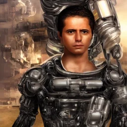 A REALISTIC LATINO SCI-FI ANDROID