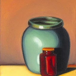 still life jar