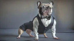 mr fancy pants frenchie