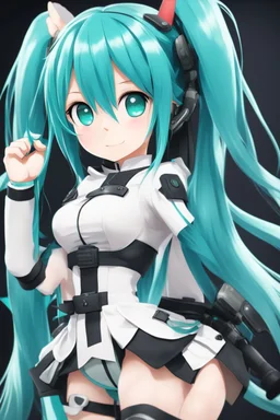 hatsune miku with but it is kantai colletion