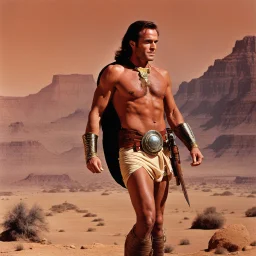 Charlton Heston as John Carter of Mars