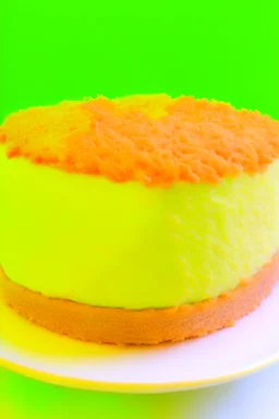 Sponge cake, tuna flavored with mayo frosting