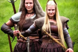 Beautiful female viking