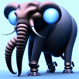 un robot éléphant