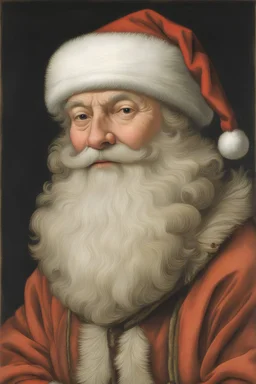 santa claus by Hans Holbein the Younger