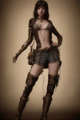 body steampunk girl end solitary cute