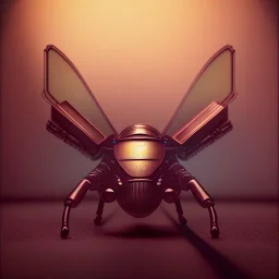 Steampunk bug,steampunk center composition, ultra realistic, shiny, smooth, studio quality, octane render, Surrealism, Triadic colour scheme,glow-stick, ambient lighting,nightclub lighting, polaroid, 100mm, --ar 1:1 --v4