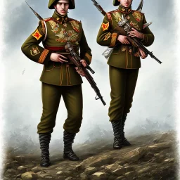 Russian soldiers