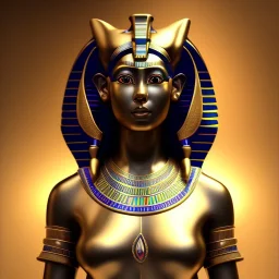 softly lit portrait of the beautiful egyptian goddess, bastet, bast, woman / cat hybrid, soft torchlight in an egyptian tomb, digital art by ruan jia and mandy jurgens and artgerm and william - adolphe bouguereau, highly detailed, trending on artstation, award winning,