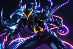 Silk venom in 8k solo leveling shadow artstyle, silk costum, dynamic pose, oshare kei, hurufiyya, rtx , neon lights, intricate details, highly detailed, high details, detailed portrait, masterpiece,ultra detailed, ultra quality