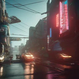 Cyberpunk unreal 5, octane render,cinema4d, dynamic lighting, dramatic lighting, 4k, redshift render, highly detailed, hyper realistic, in space