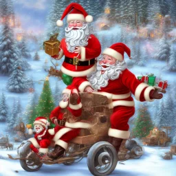 santa running out of gas