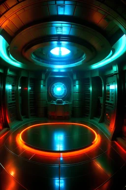 inside a warp reactor