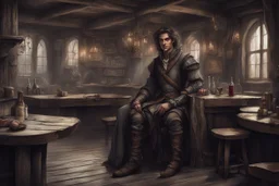 The Prince has never seemed so handsome as sitting in his favorite tavern in clothes stained with earth, soot and the blood of his last victim. At least, that's what he thought. The tavern was his favorite haunt. Almost everything he loved came together here in one place—hunting, wine and girls. The wooden walls of the tavern were so closely hung with the heads of the forest animals killed by the Prince that its owner, old Higgins, laughed every time he poured him a new mug of beer and, winking,