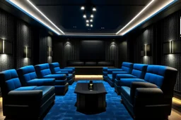 a dedicated home cinema room