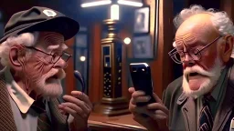 Bridge Club grampa argues with his AI clone on the phone