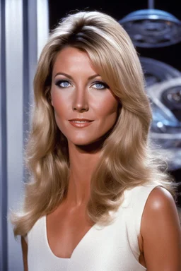 a young heather locklear on star trek the original series