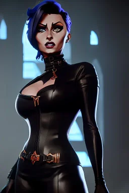 sophia loren dressed in black leather catsuit, with a whip in her hand, inside a dungeon, busty, cleavage, angry, stern look, volumetric lighting, particales,highly detailed,cinematic, deep colours,8