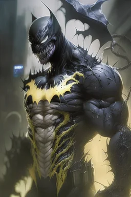 Imagine/ venom fuse batman