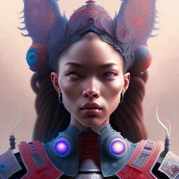 sango fantasy, fantasy magic, intricate, sharp focus, illustration, highly detailed, digital painting, concept art, matte, artgerm and paul lewin and kehinde wiley, masterpiece