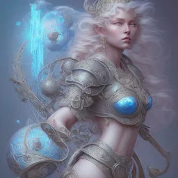 fantasy magic, intricate, sharp focus, illustration, highly detailed, digital painting, concept art, artgerm and paul lewin and kehinde wiley, masterpiece sexy lips with a smile Celtic Lord body lord outer space pretty, pink blue