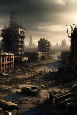 مدينة بعد نهاية العالم بعد الحرب النووية بمئة عام