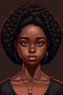 create a black girl