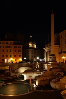night in Rome