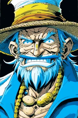 Portrait of fishman Arlong, from One Piece manga