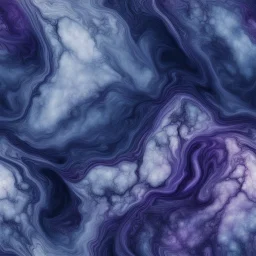 Hyper Realistic Navy-Blue & Purple Marble Texture with vignette effect