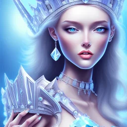 Ice crystal queen full image