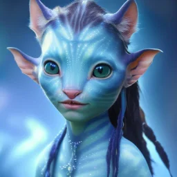 Pandora. It is not clear what you mean by a "makeup-wearing baby" in the context of the film Avatar. baby cat