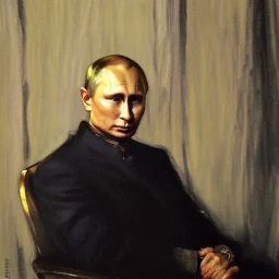 Vladimir Putin painting by anders zorn